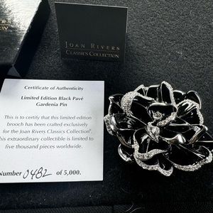 Joan rivers limited edition brooch